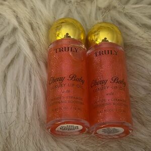 ‼️ 2 PACK ‼️TRULY Cherry Baby Lip Oil